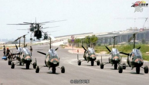 Военные автожиры Китая